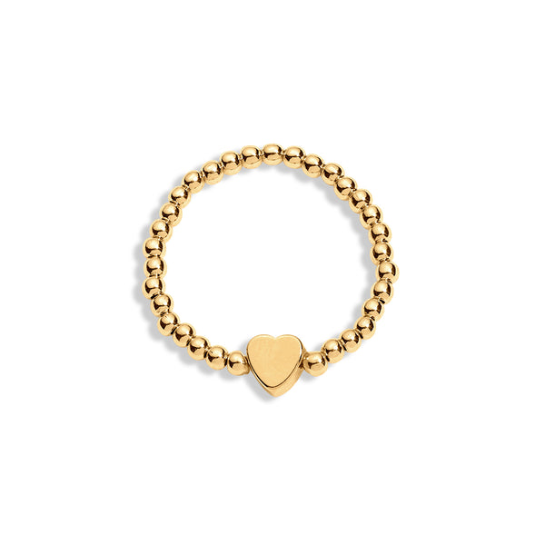 Amore Gold Filled Heart Ring