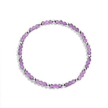 Zara Sterling Silver Gemstone Bracelet