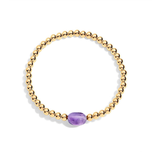 Serenity Gold Filled & Gemstone Bracelet