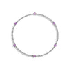 Nina Sterling Silver Gemstone Bracelet