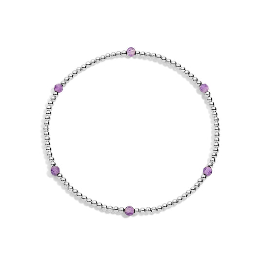 Nina Sterling Silver Gemstone Bracelet