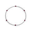 Nina Sterling Silver Gemstone Bracelet