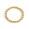 7mm gold filled beaded bracelet