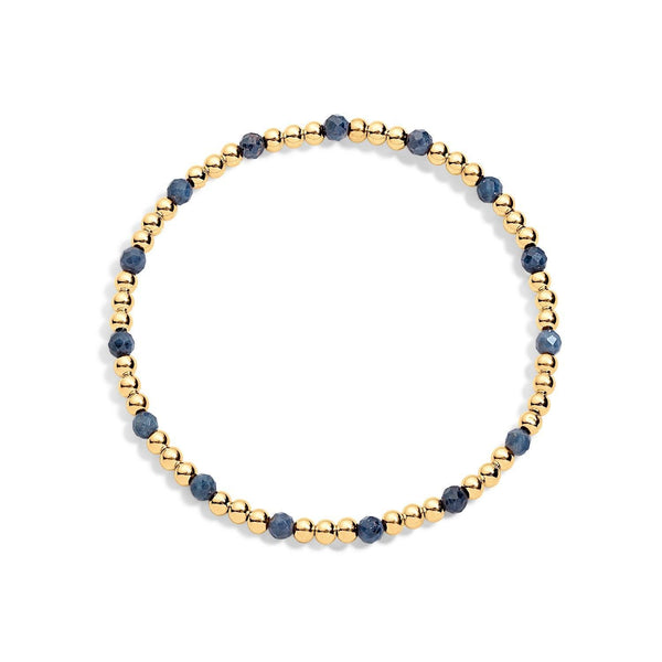 Zoe Gold Filled Gemstone Bracelet